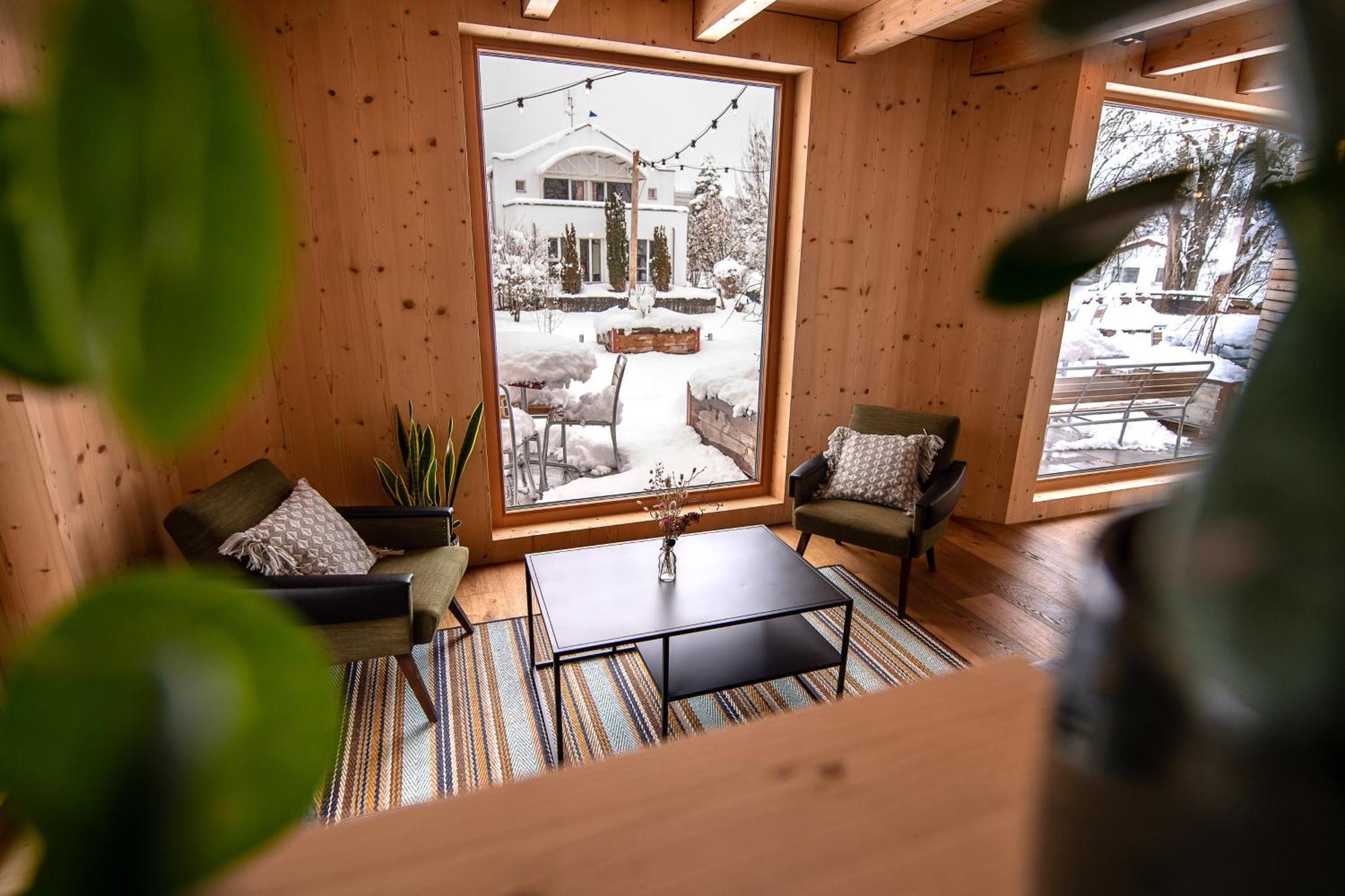 Flem Mountain Lodge Flims Bagian luar foto