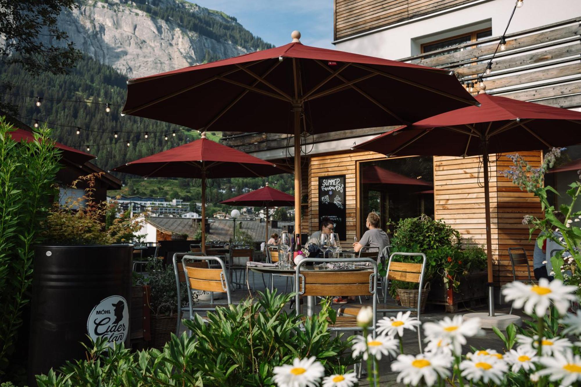 Flem Mountain Lodge Flims Bagian luar foto