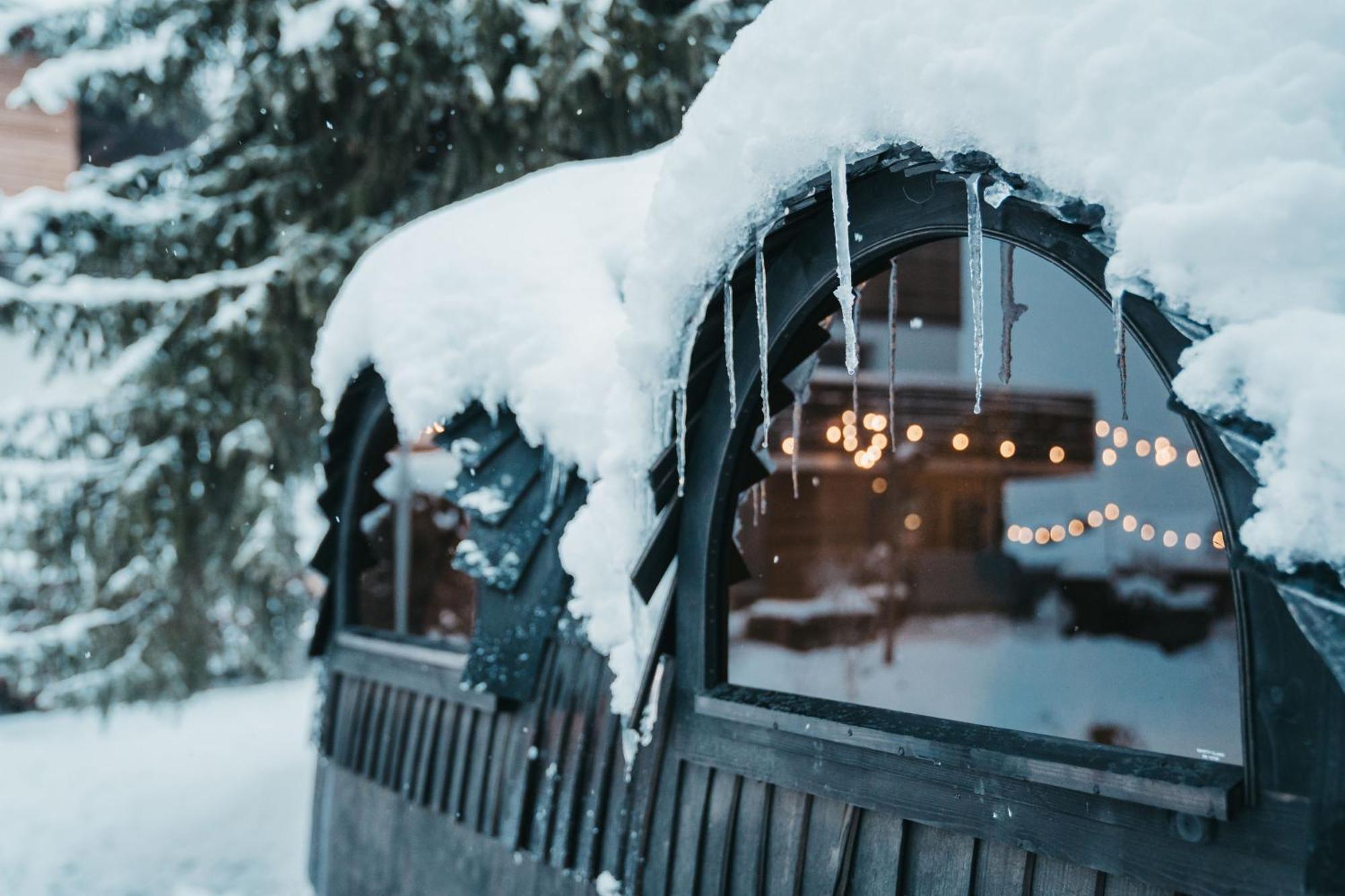 Flem Mountain Lodge Flims Bagian luar foto